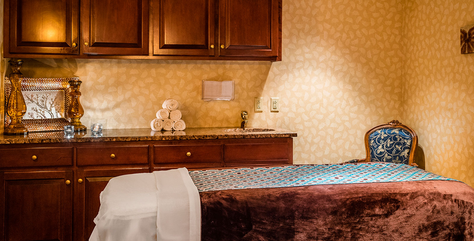 Experience a day of pampering at The Spa at Water's Edge.
