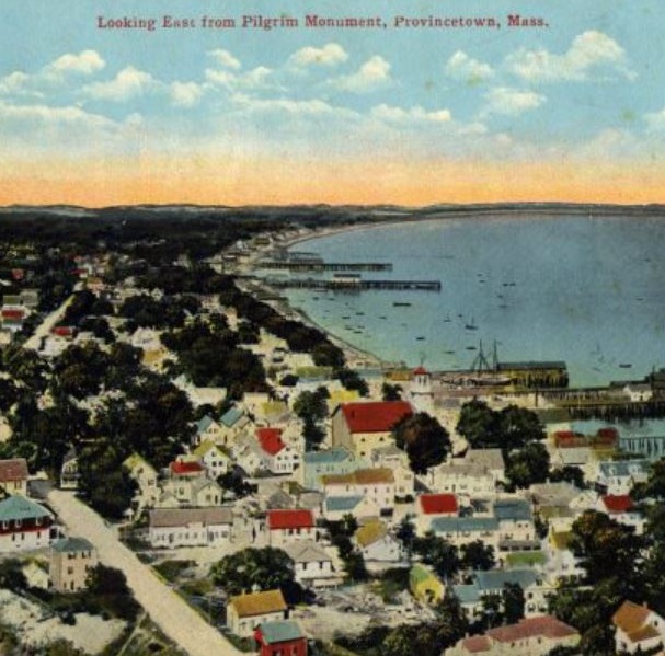 Historical Image of Provincetown, Crowne Pointe Historic Inn, Late 1800s, Member of Historic Hotels of America, in Provincetown, Massachusetts.