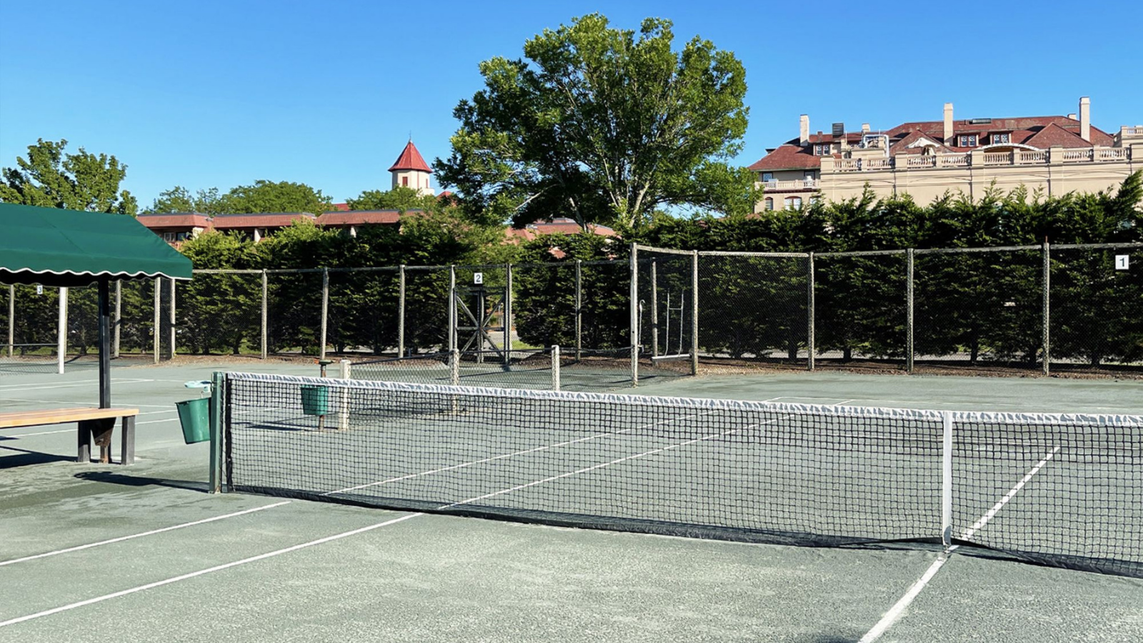 Experience tennis, golf, and pickleball lessons at the Mansion at Ocean Edge.