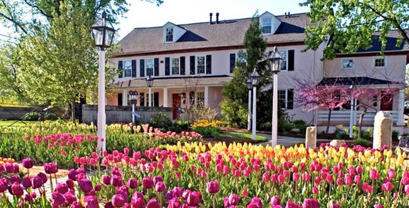 Image of Garden The Inn at Montchanin Village, 1799, Member of Historic Hotels of America, in Montchanin, Delaware, Location