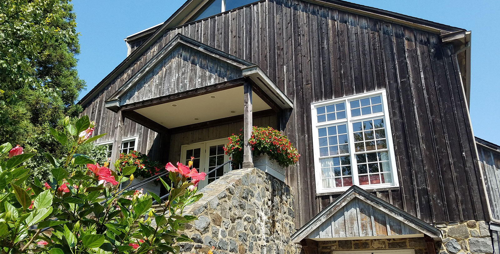 Image of Barn with Flowers The Inn at Montchanin Village, 1799, Member of Historic Hotels of America, in Montchanin, Delaware, Hot Deals