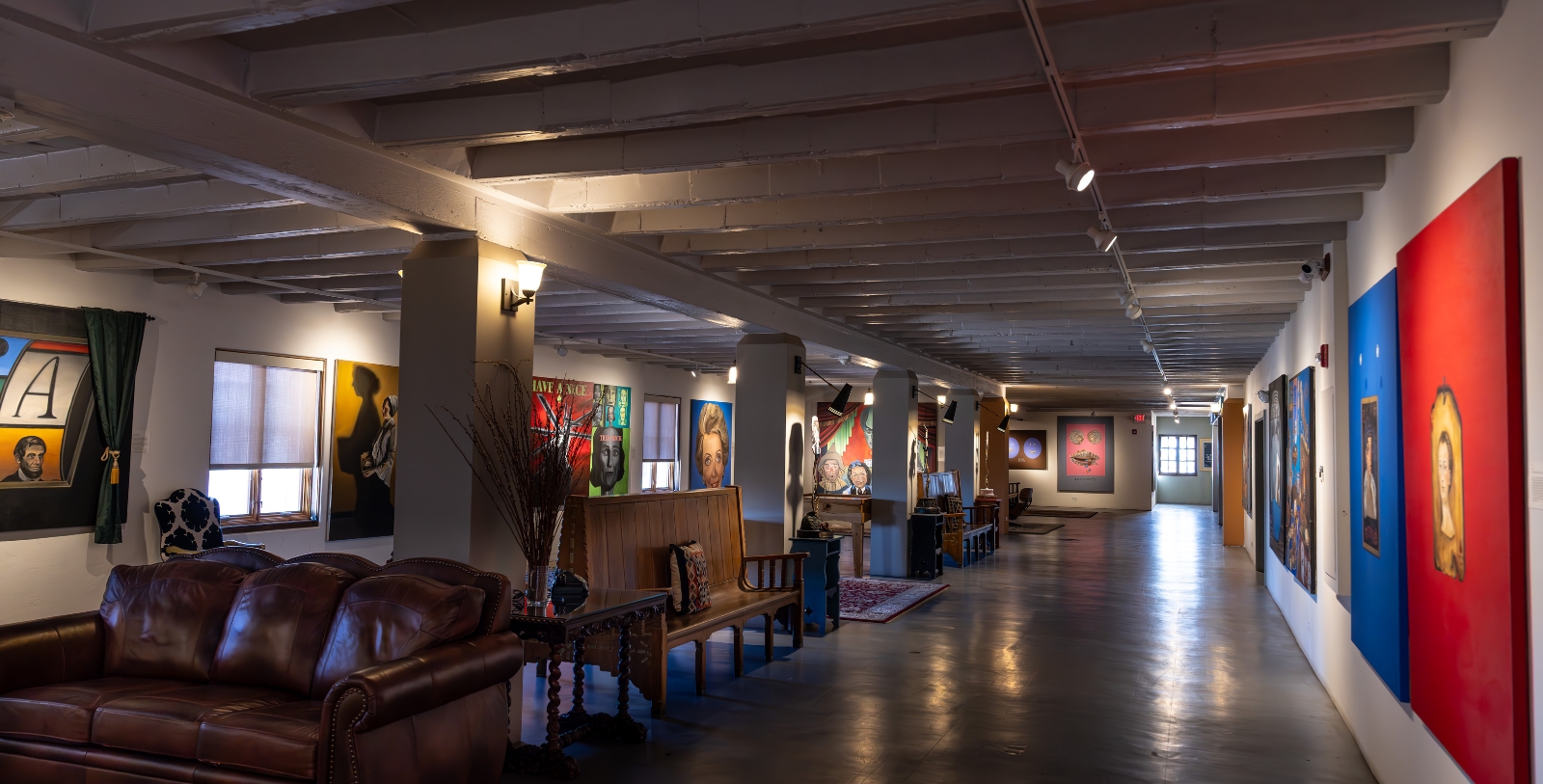 Image of Hotel Interior of La Posada, 1930, a Member of Historic Hotels of America in Winslow, Arizona.