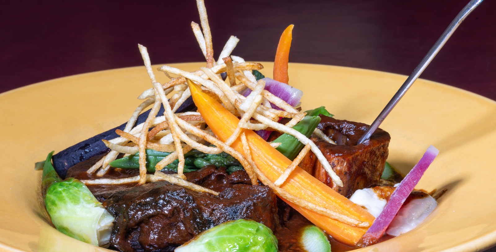 Taste renowned regional fare at La Posada’s restaurant, The Turquoise Room.