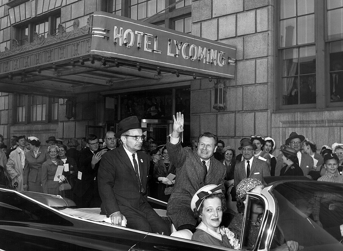 Historical Image of John D. Rockefeller at Genetti Hotel & Suites.