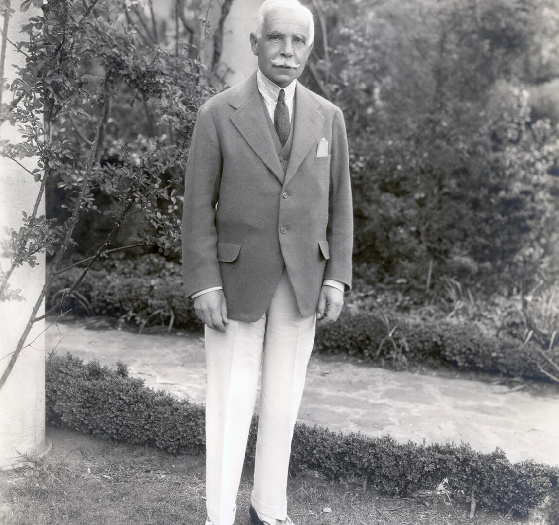 Historical Image of Otto Kahn, OHEKA CASTLE, 1915, Member of Historic Hotels of America, in Huntington, New York.