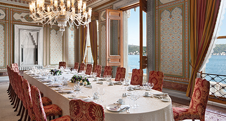 Meetings at
Ciragan Palace Kempinski
in Istanbul