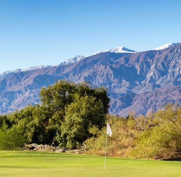 Image of Green and Fairway, The Inn at Death Valley, 1926, Member of Historic Hotels of America, in Death Valley, California.