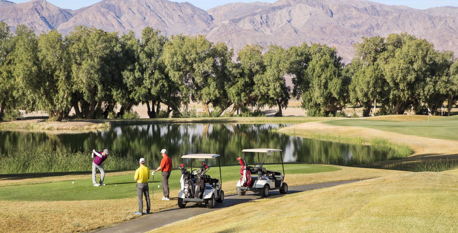 Image of Golf Course The Inn at Death Valley, 1927, Member of Historic Hotels of America, in Death Valley, California, Explore