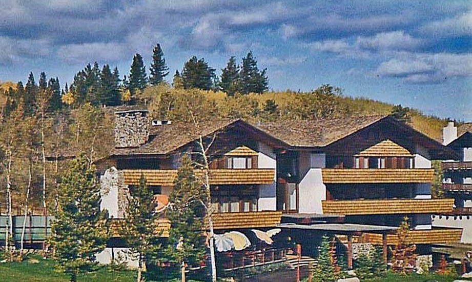Image of Mountains Surrounding Alpenhof Lodge, 1965, Member of Historic Hotels of America, in Teton Village, Wyoming, Discover