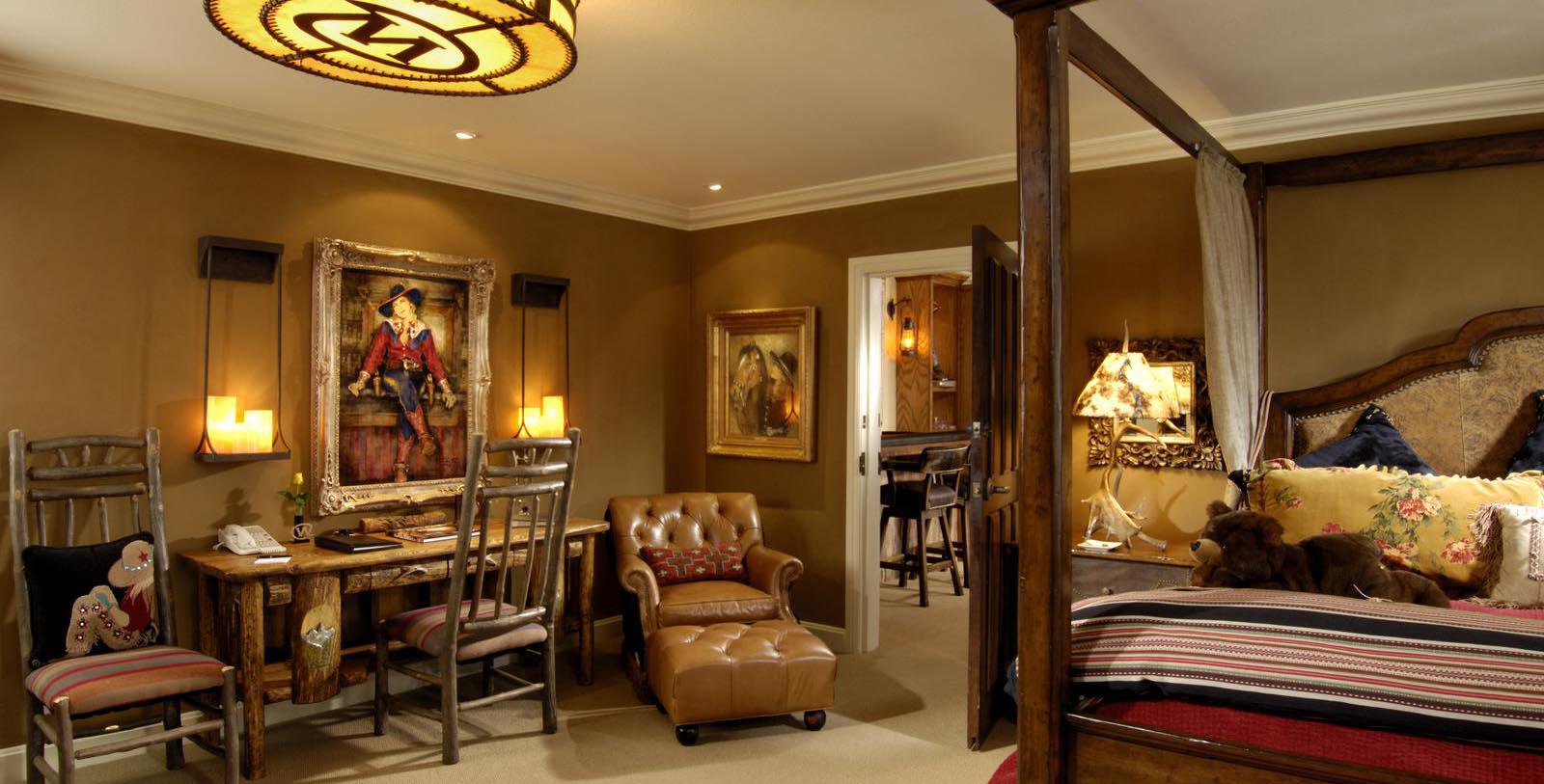 Image of guestroom The Wort Hotel, 1941, Member of Historic Hotels of America, in Jackson, Wyoming,Location Map
