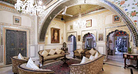 Meetings at
Alsisar Haveli
in Jaipur
