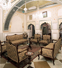 Meetings at
Alsisar Haveli
in Jaipur
