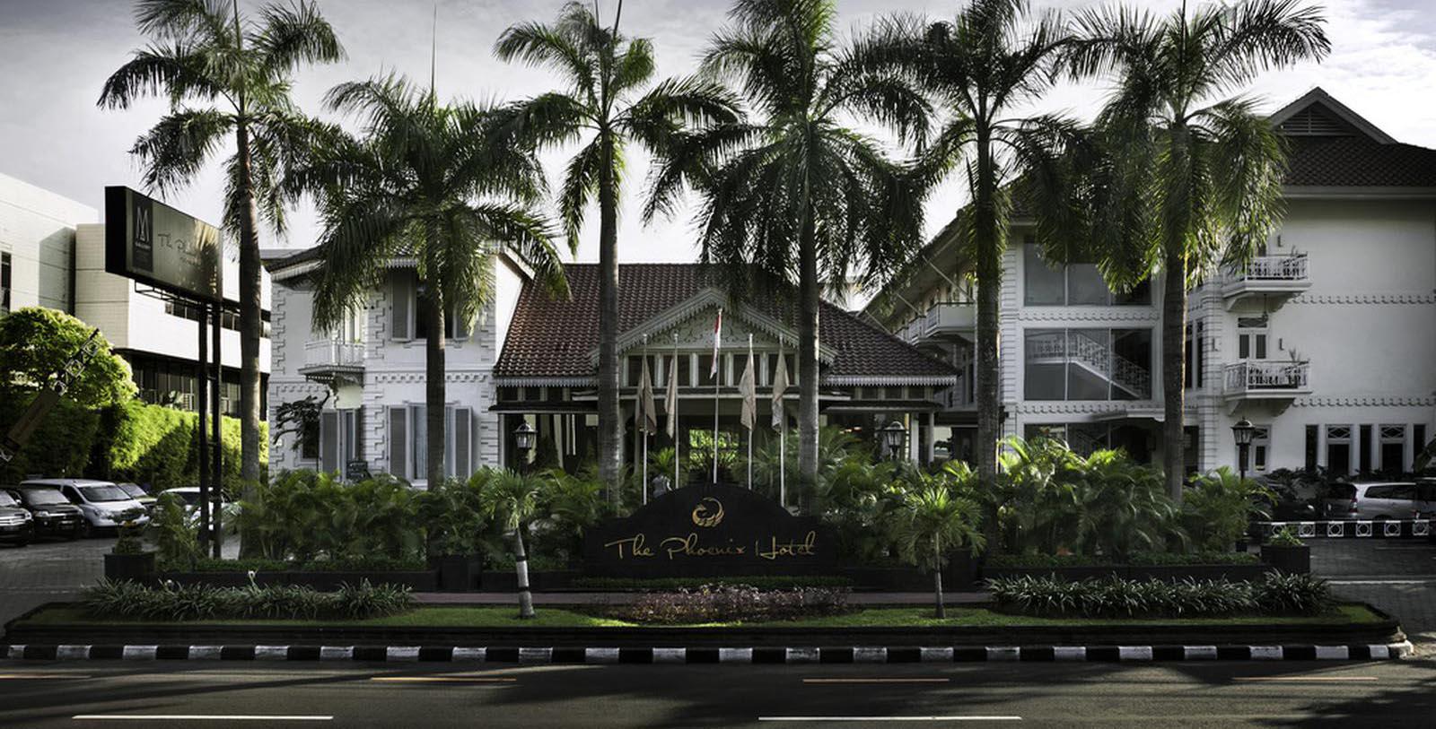 Image of Hotel Exterior The Phoenix Hotel Yogyakarta - MGallery by Sofitel, 1928, Member of Historic Hotels Worldwide, in Yogyakarta, Indonesia, Special Offers, Discounted Rates, Families, Romantic Escape, Honeymoons, Anniversaries, Reunions