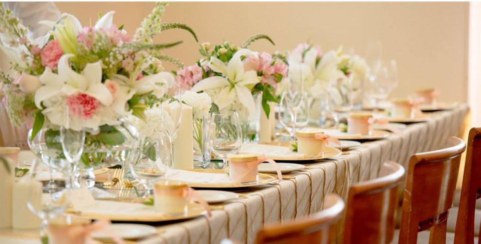 Image of Banquet Table at The Terrace Hotel, 1924, Member of Historic Hotels of America, in Lakeland, Florida, Experience