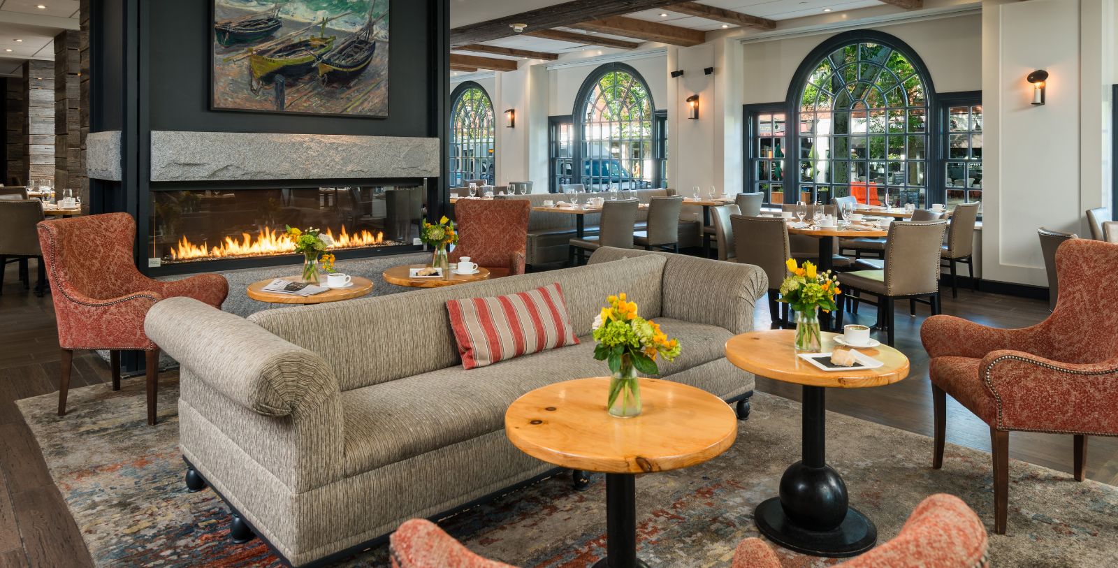 Image of hotel restaurant Hanover Inn Dartmouth, 1780, Member of Historic Hotels of America, in Hanover, New Hampshire, Dining