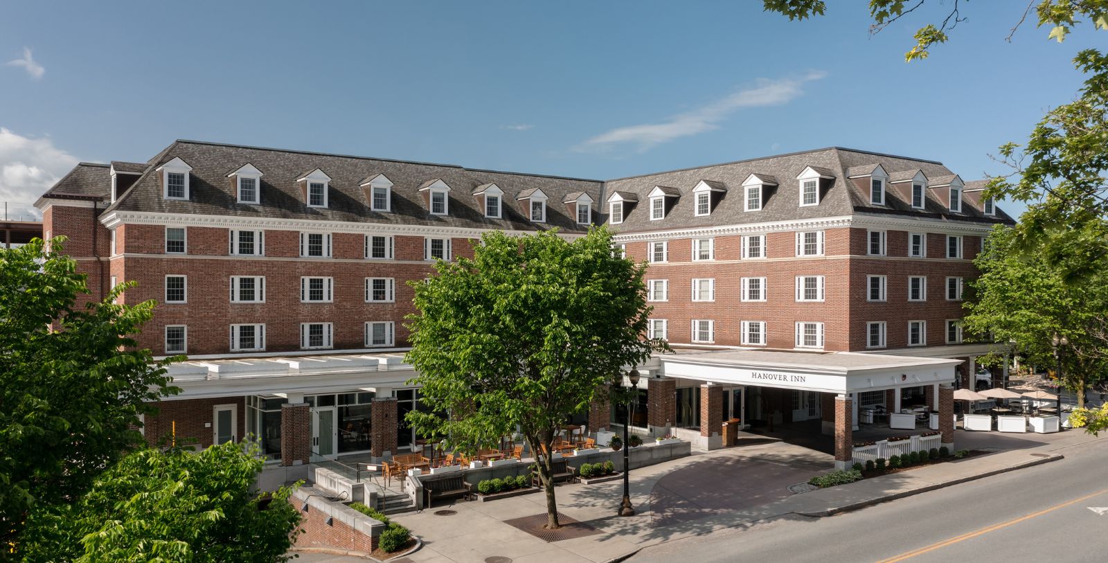 Image of Hotel Exterior Night, The Hanover Inn at Dartmouth, New Hampshire
