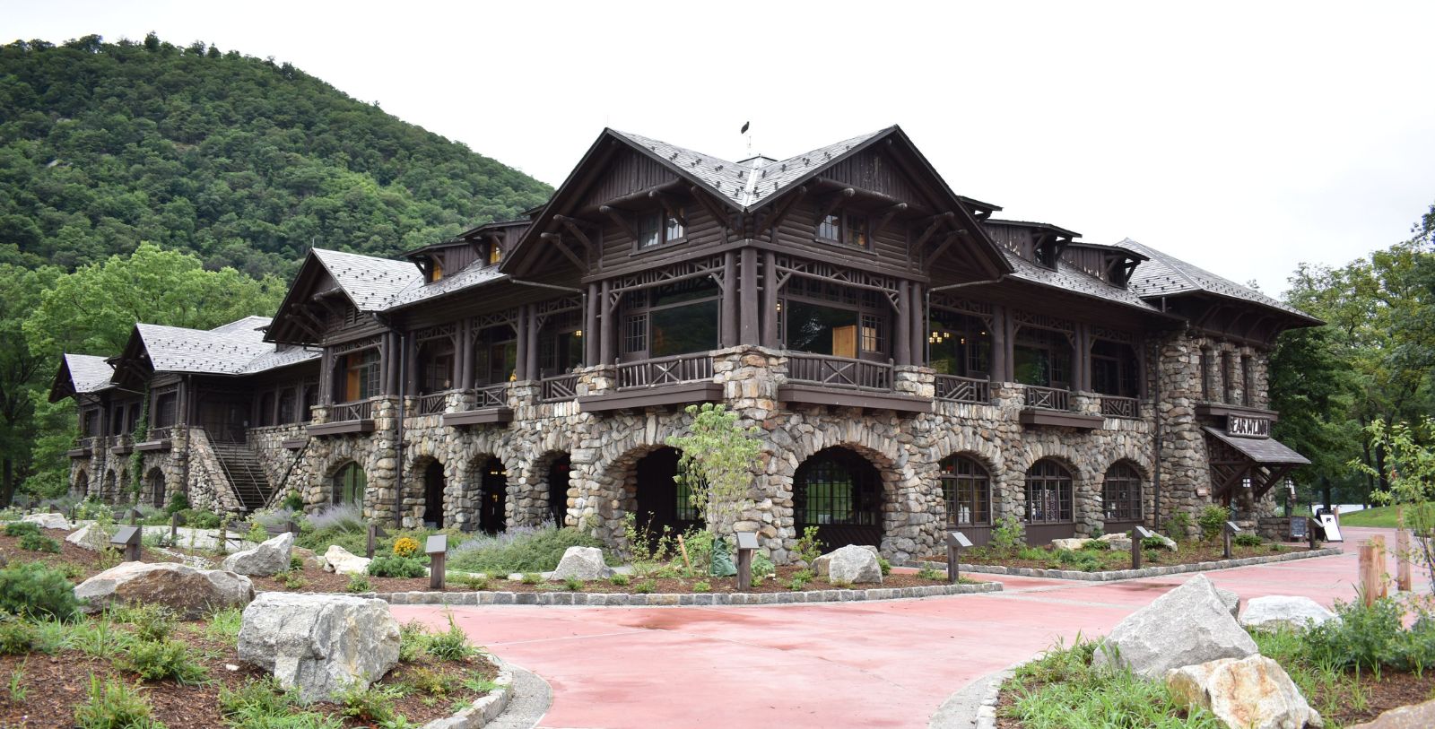 Image of Hotel Exterior at Bear Mountain Inn, 1915, Member of Historic Hotels of America, in Bear Mountain, New York, Overview