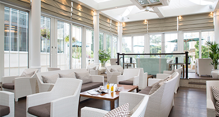 Dining at
Sopwell House
in St Albans