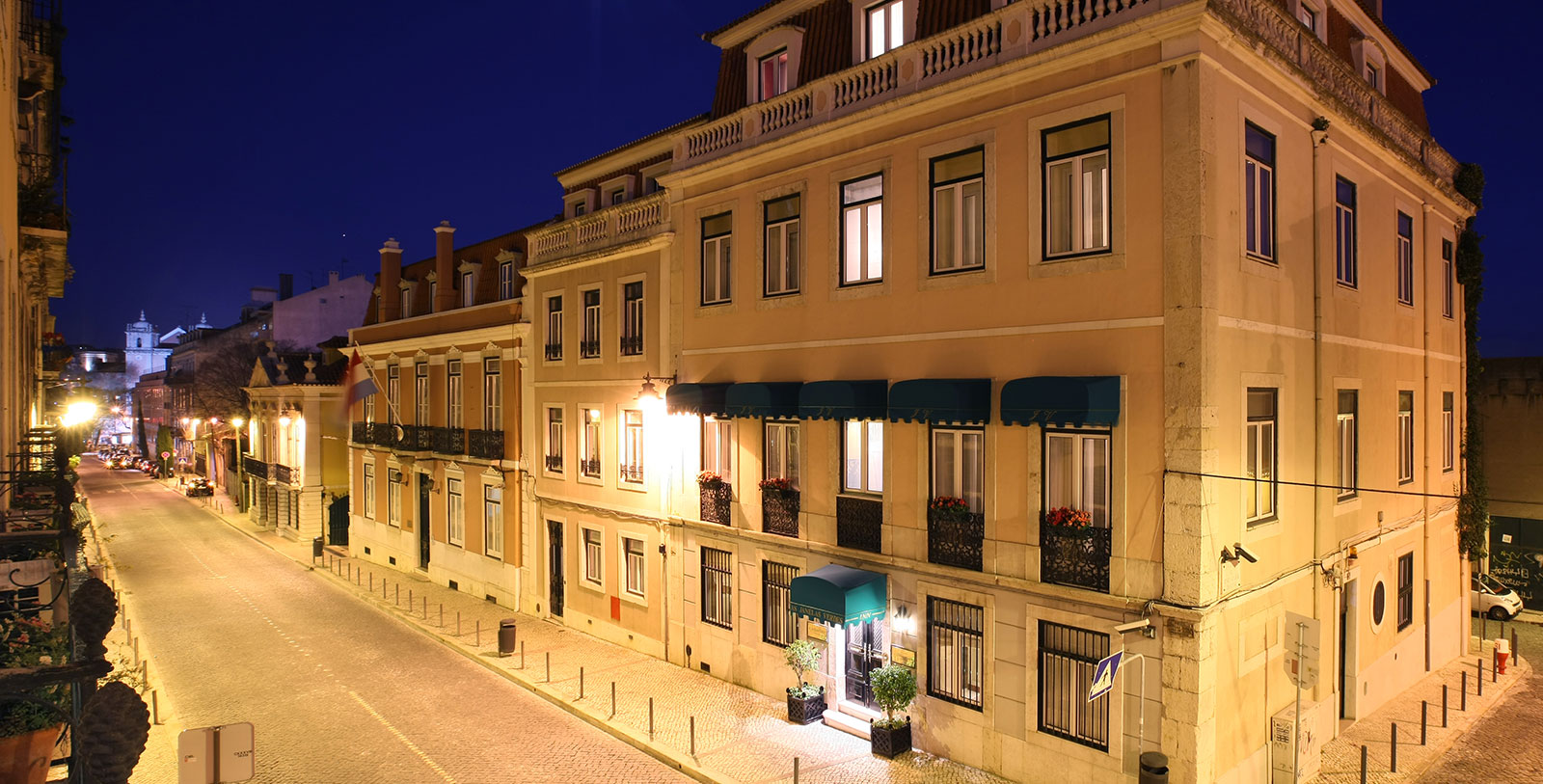 Image of Hotel Exterior of As Janelas Verdes, 18th century, a member of Historic Hotels Worldwide in Lisbon, Portugal, Special Offers, Discounted Rates, Families, Romantic Escape, Honeymoons, Anniversaries, Reunions