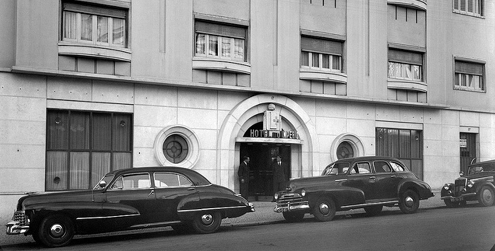 Image of Historic Hotel Exterior of Hotel Britania Art Deco, 1944, a member of Historic Hotels Worldwide in Lisbon, Portugal