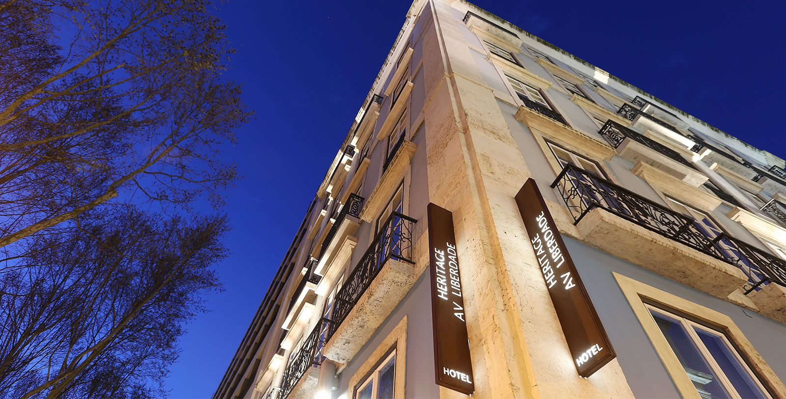 Image of the exterior of Heritage Avenida Liberdade, 18th Century, a member of Historic Hotels Worldwide in Lisbon, Portugal, Special Offers, Discounted Rates, Families, Romantic Escape, Honeymoons, Anniversaries, Reunions