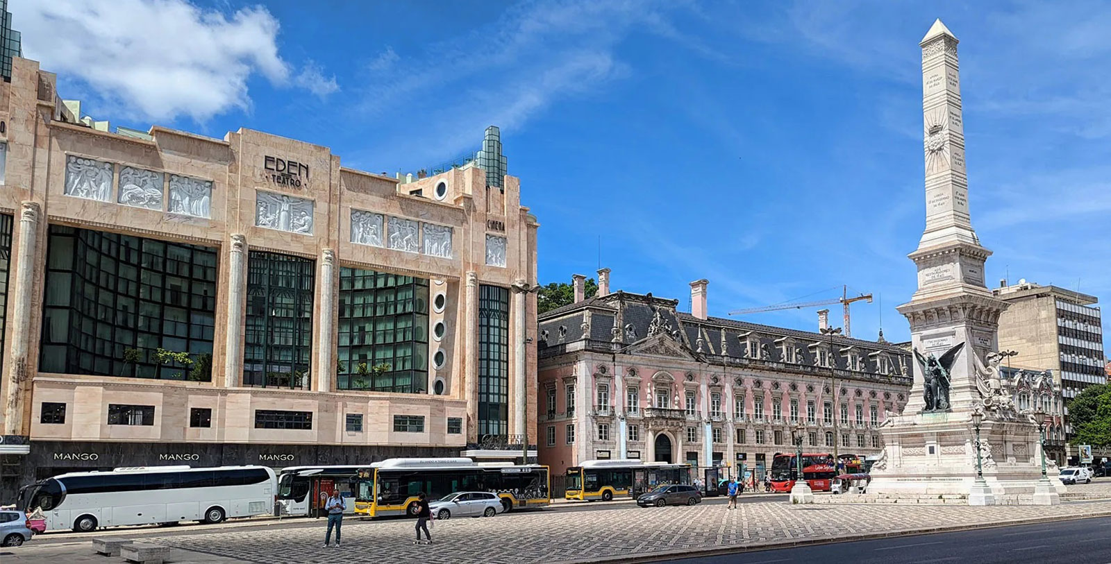 Visit the nearby Praça dos Restauradores, the pink Palacio Foz, and the art deco Eden Theatre.