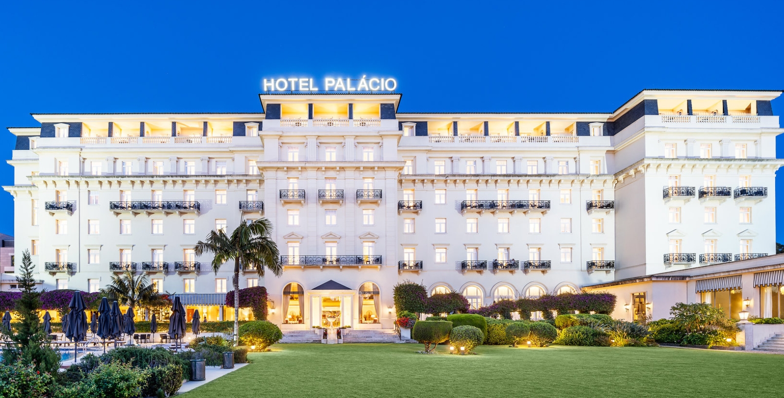 Image of Hotel Exterior of Hotel Palácio do Estoril, Golf & Wellness, 1930 a Member of Historic Hotels Worldwide in Estoril, Portugal. 