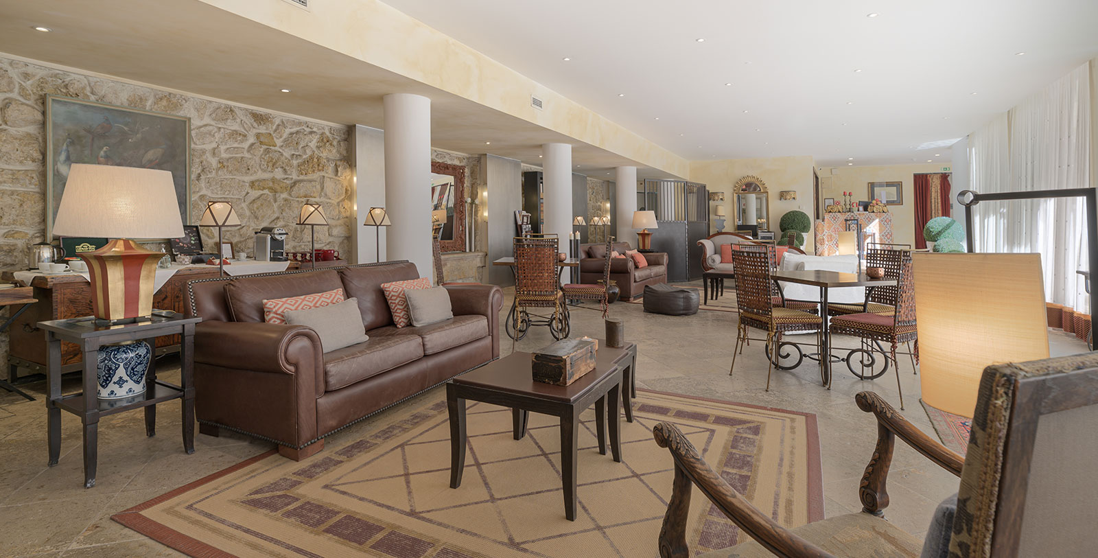 Image of the lobby at Solar do Castelo, 1765, a member of Historic Hotels Worldwide in Lisbon, Portugal
