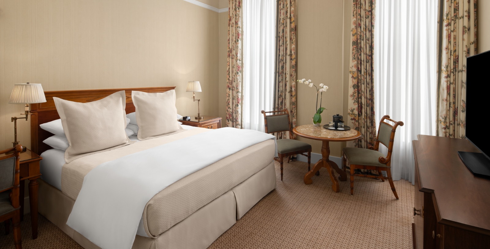 Image of Guestroom at Capital Hotel, 1873, Member of Historic Hotels of America, in Little Rock, Arkansas, Accommodations