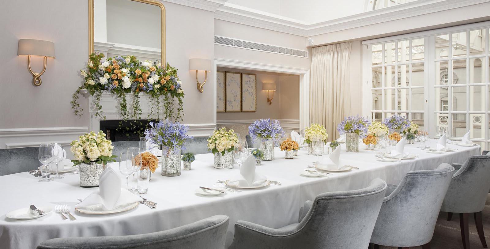 Image of Private Dining in the Tower Suite at The Landmark London, 1899, Member of Historic Hotels Worldwide, in London, England, United Kingdom, Taste