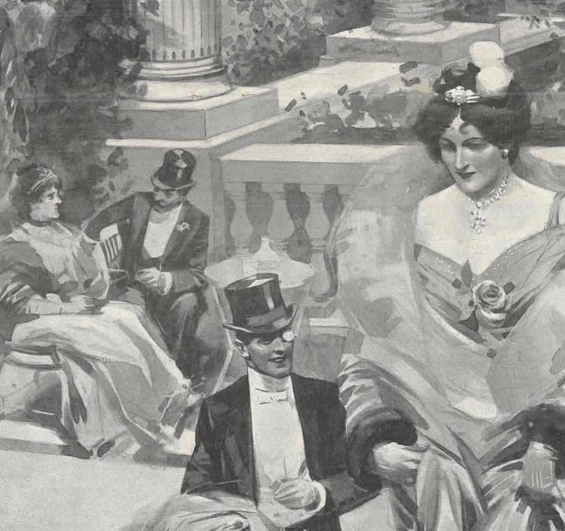 Historic Illustration of the Great Central Hotel, The Landmark London, Historic Hotels Worldwide, in London, United Kingdom.