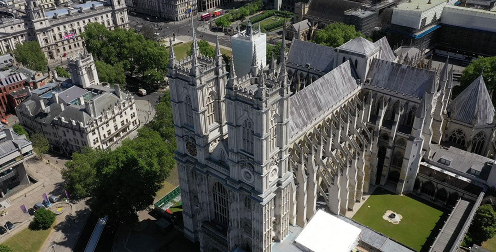 Explore the 10th-century Westminster Abbey nearby.