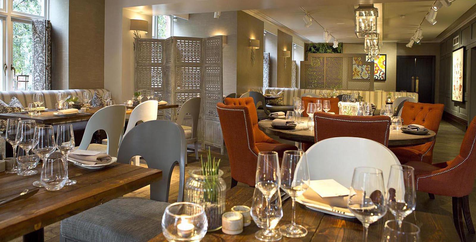 Image of Dining Room at Caxton Grill at St. Ermin's Hotel, 1889, Member of Historic Hotels Worldwide, in London, England, United Kingdom, Taste