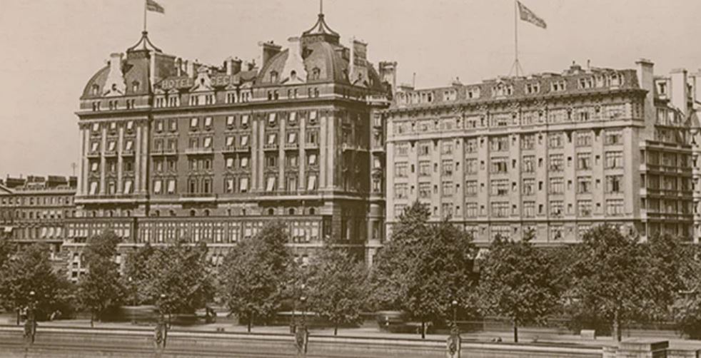 Historical Image of Exterior The Savoy London United Kingdom, History