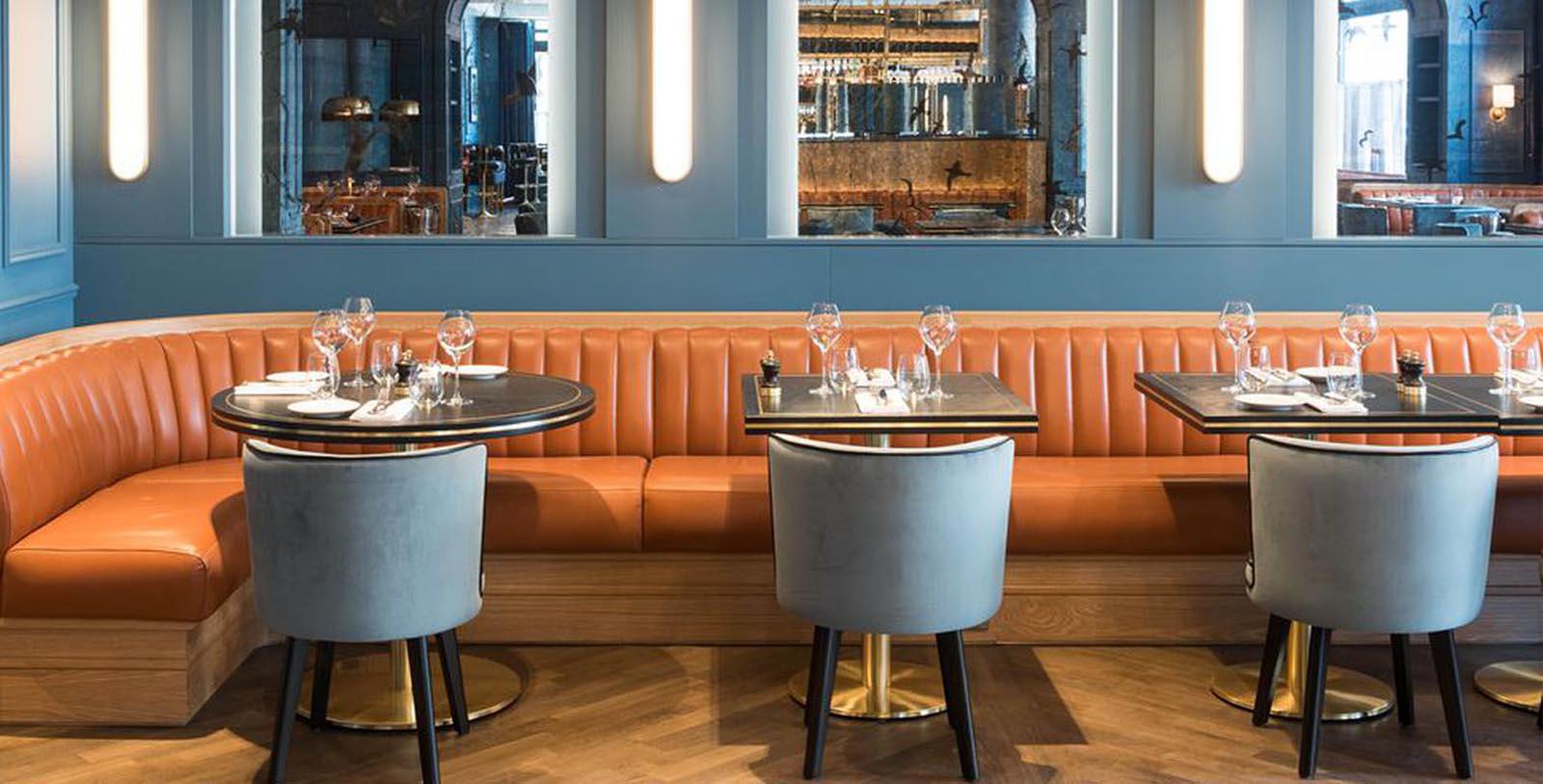 Image of Dining Room at Rockwell at The Trafalgar St. James London, Curio Collection by Hilton, 18th Century, Member of Historic Hotels Worldwide, in London, England, United Kingdom, Taste