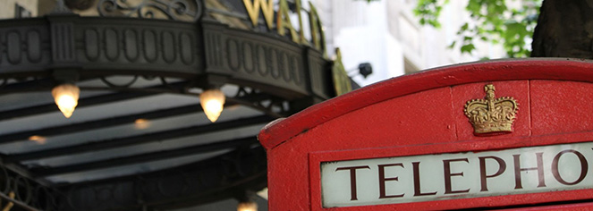Local Attractions:
The Waldorf Hilton, London
in London
