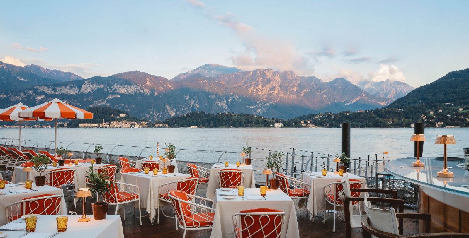 Image of La Terrazza Restaurant of the Grand Hotel Tremezzo in Tremezzo, Italy