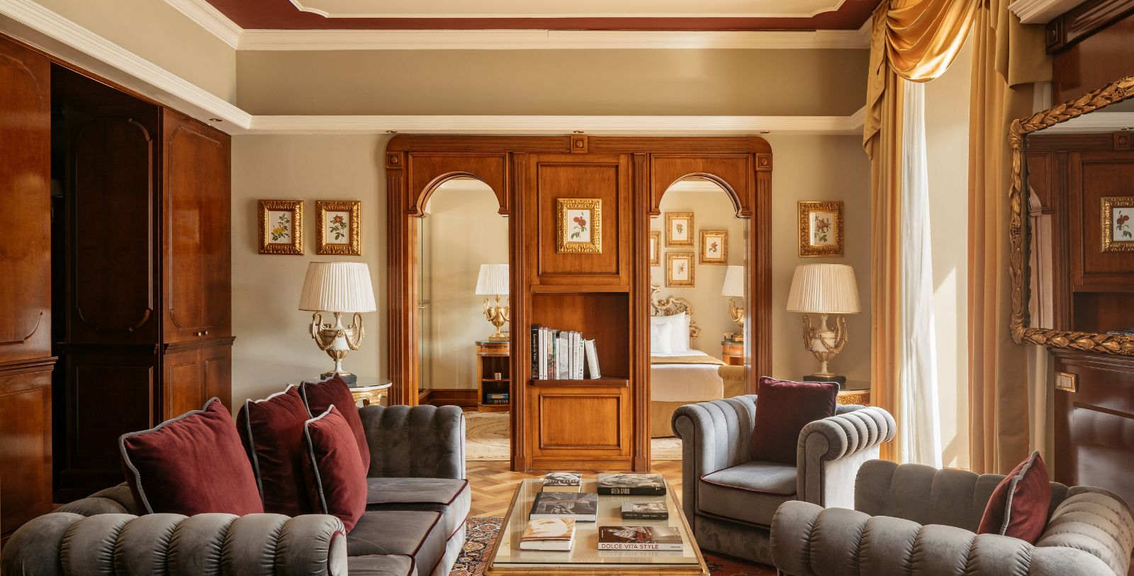 Discover the historic accommodations at the Grand Hotel Tremezzo.