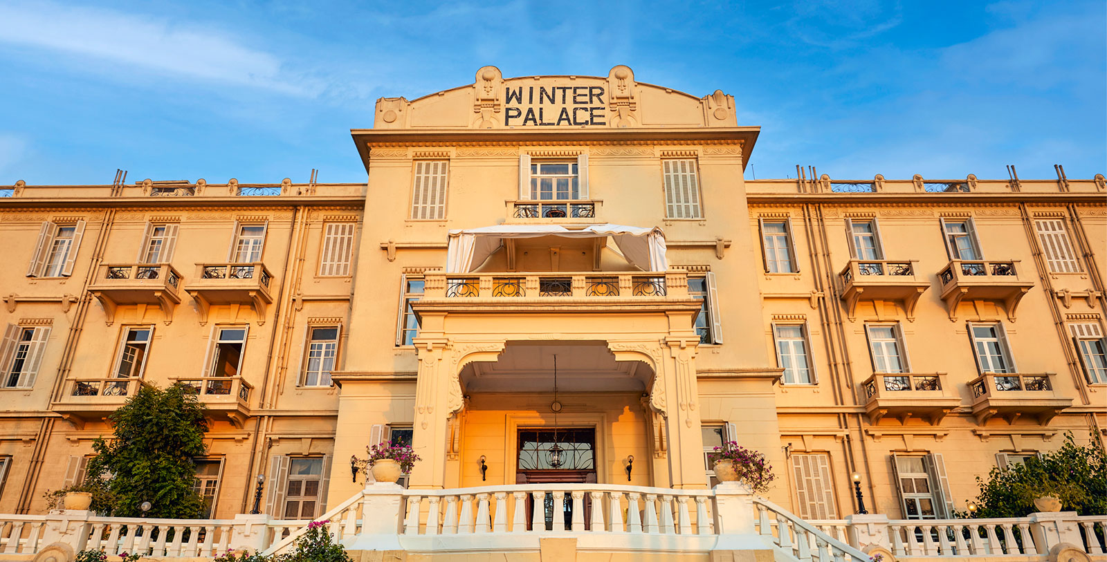 Image of Hotel Front Entrance at Sofitel Winter Palace Luxor, 1886, Member of Historic Hotels Worldwide, in Luxor, Egypt, Overview