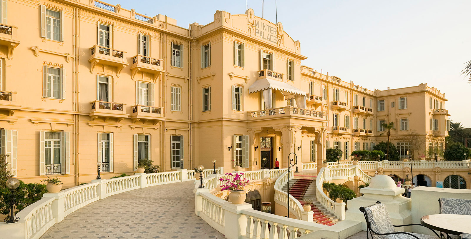 Image of Hotel Exterior Sofitel Winter Palace Luxor, 1886, Member of Historic Hotels Worldwide, in Luxor, Egypt, Discover