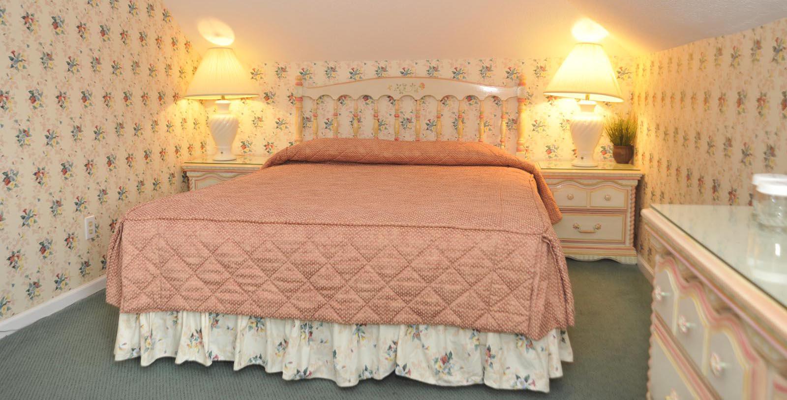 Image of Guestroom Interior, Island House Hotel in Mackinac Island, Michigan, 1852, Member of Historic Hotels of America, Location Map