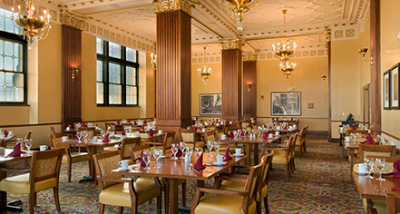 The Walnut Room In Kansas City Missouri Hilton President