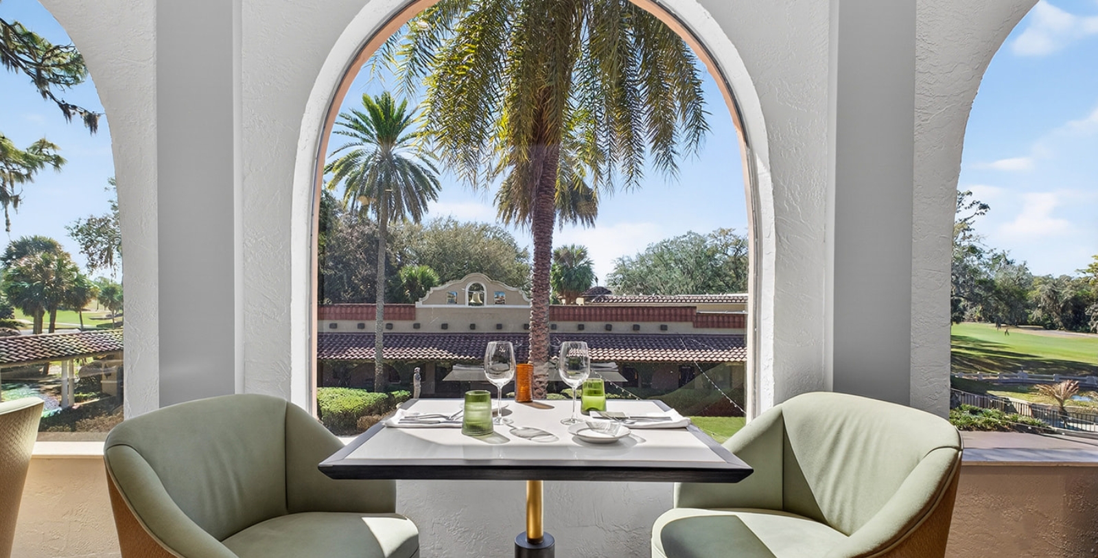 Image of Hotel Dining at Mission Resort Club, 1964, A Member of Historic Hotels of America, Howey-in-the-Hills, Florida