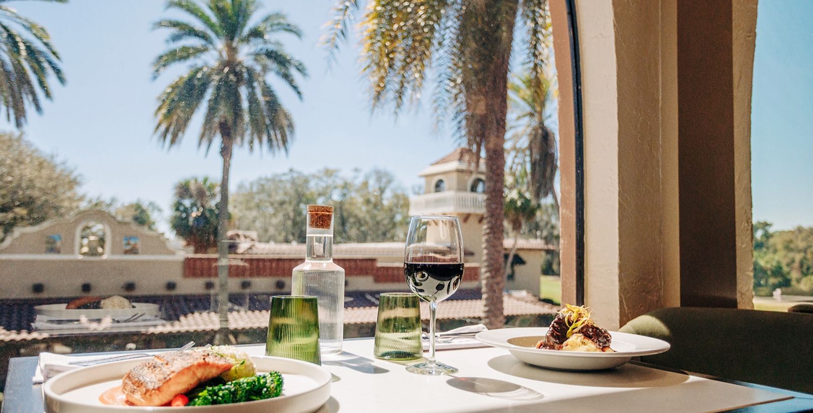 Image of Hotel Dining at Mission Resort Club, 1964, A Member of Historic Hotels of America, Howey-in-the-Hills, Florida