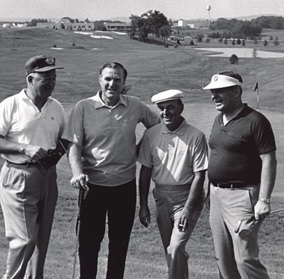 Historical Image of George Fazio at Hershey Country Club, The Hotel Hershey, 1933, Member of Historic Hotels of America, in Hershey, Pennsylvania.