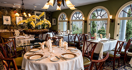 Dining at
The Bedford Village Inn
in Bedford