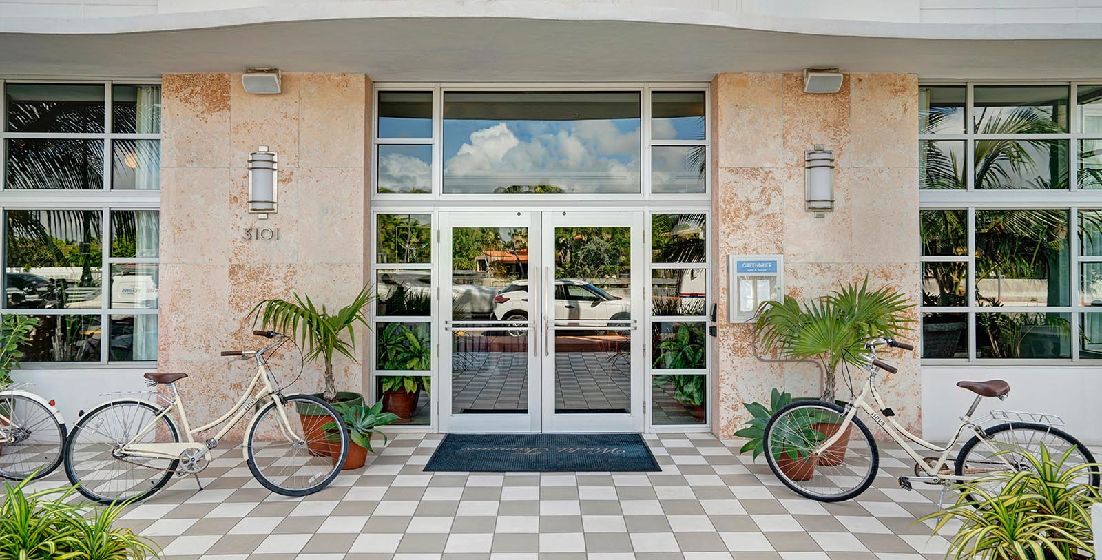 Experience the ocean breezes while cruising on one of the house bicycles down to the beach.