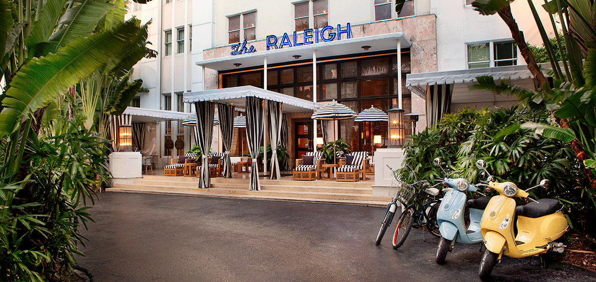 The Raleigh Miami Beach Best Beaches In World Hotels In Miami Florida The Raleigh Beach Hotel
