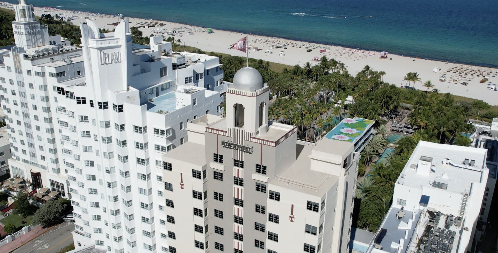 Image of Hotel Exterior The National Hotel, 1939, Member of Historic Hotels of America, in Miami Beach, Florida, Overview