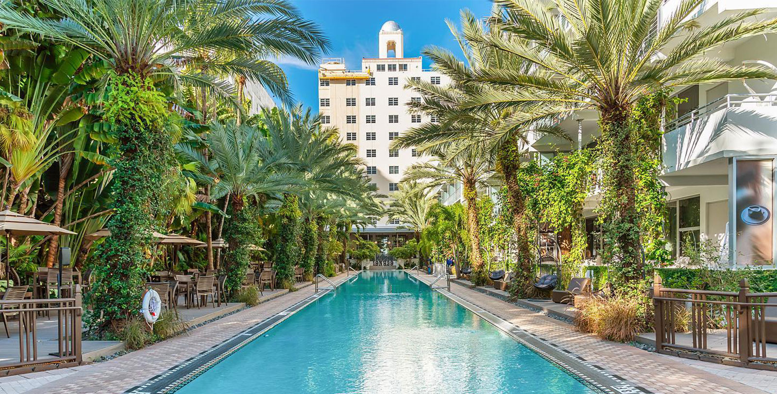 Image of Hotel Exterior The National Hotel, 1939, Member of Historic Hotels of America, in Miami Beach, Florida, Overview